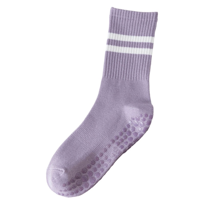 001 Yoga Professional Damen Pilates Verdickte Sport Fitness Laufseil Springseil Hochdruck Anti-Rutsch Socken_voghion.com