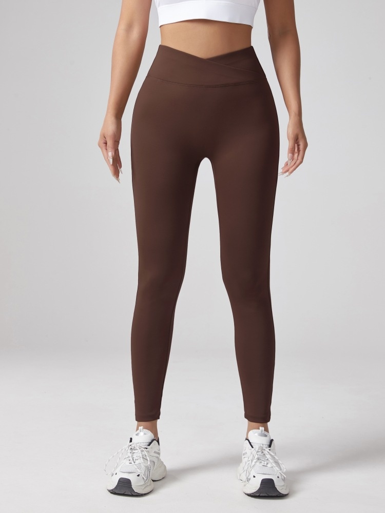 001 New Peach Hip Fitness For Women, Tight-Fitting, No Embarrassing Lines, Quick-Dry Sports Pants, High-Waisted,_voghion.com