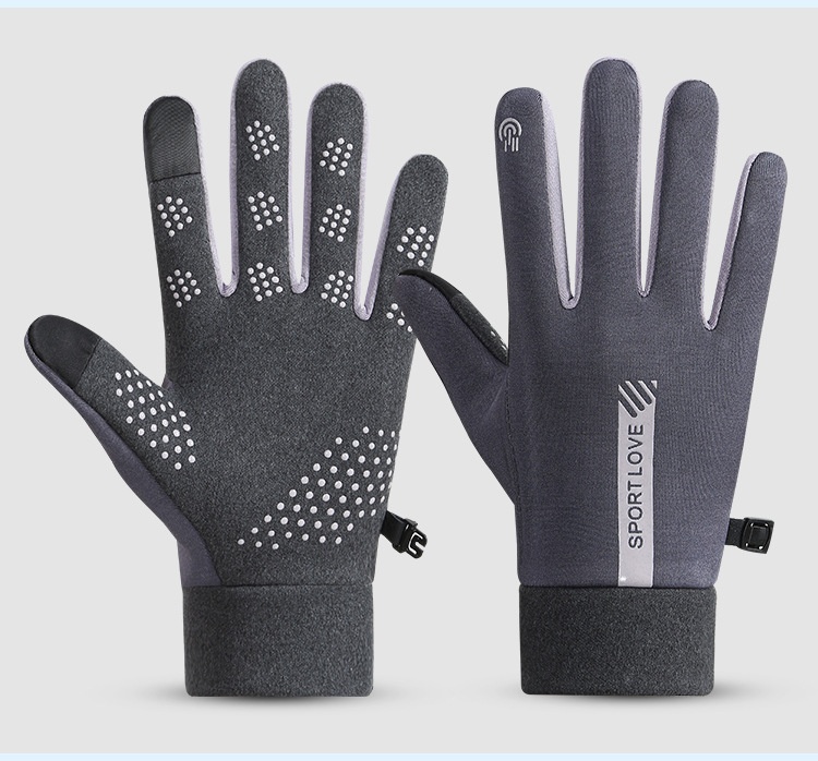 Gants chauds de sports d'hiver ActiveGo pour hommes et femmes, imperméables, doublés polaire, coupe-vent, résistants au froid, pour couples à cheval._voghion.com