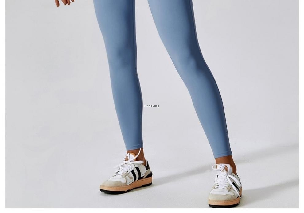 001 Bodysuit Long Sleeve Fitness Sports Outerwear One-piece Jumpsuit Women Yoga Suit European American Zipper Free Shipping_voghion.com