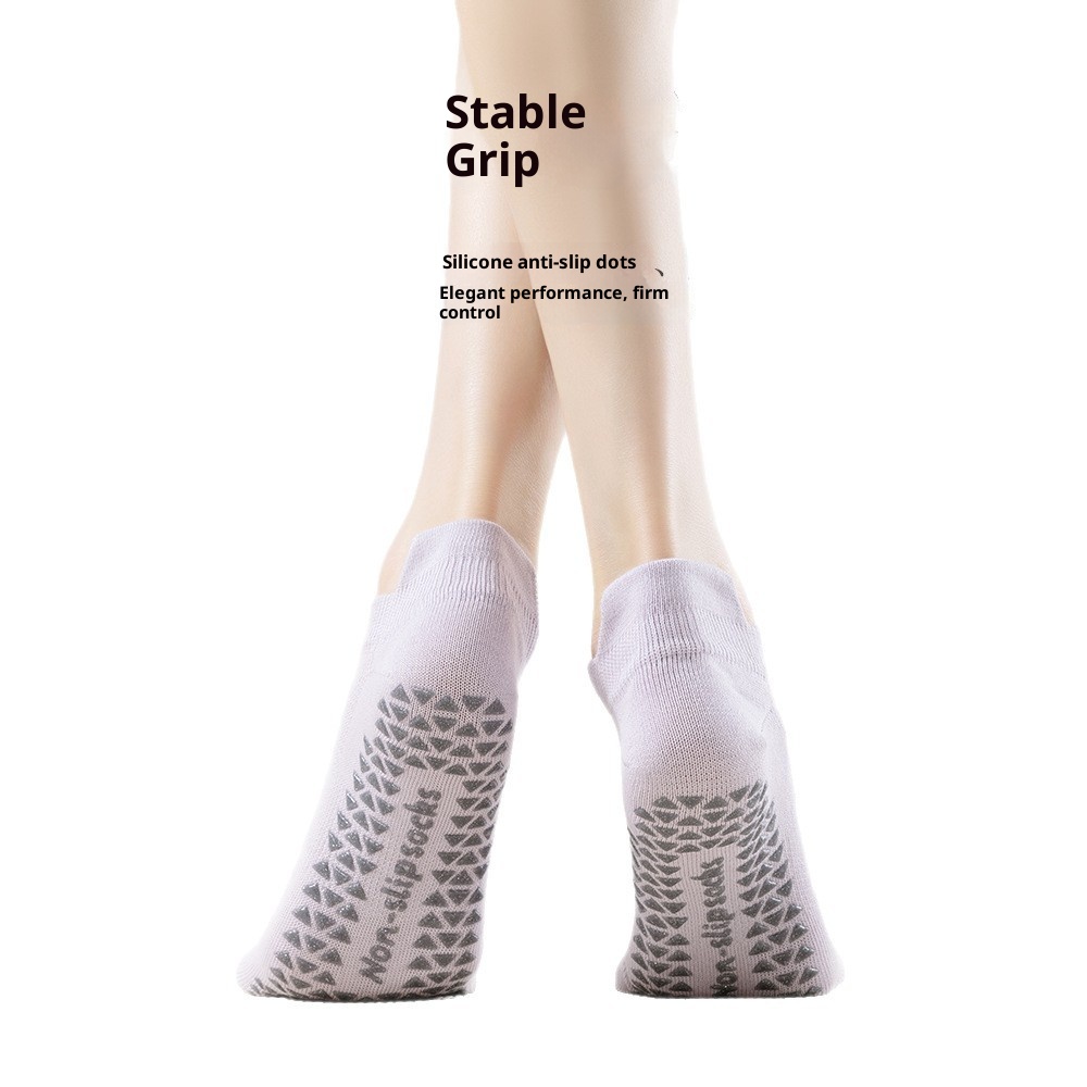 001 Manufacturer New Product Wholesale Autumn Winter Yoga Professional Non-Slip Open Five-Toe Bodhi Split Toe Floor Socks_voghion.com