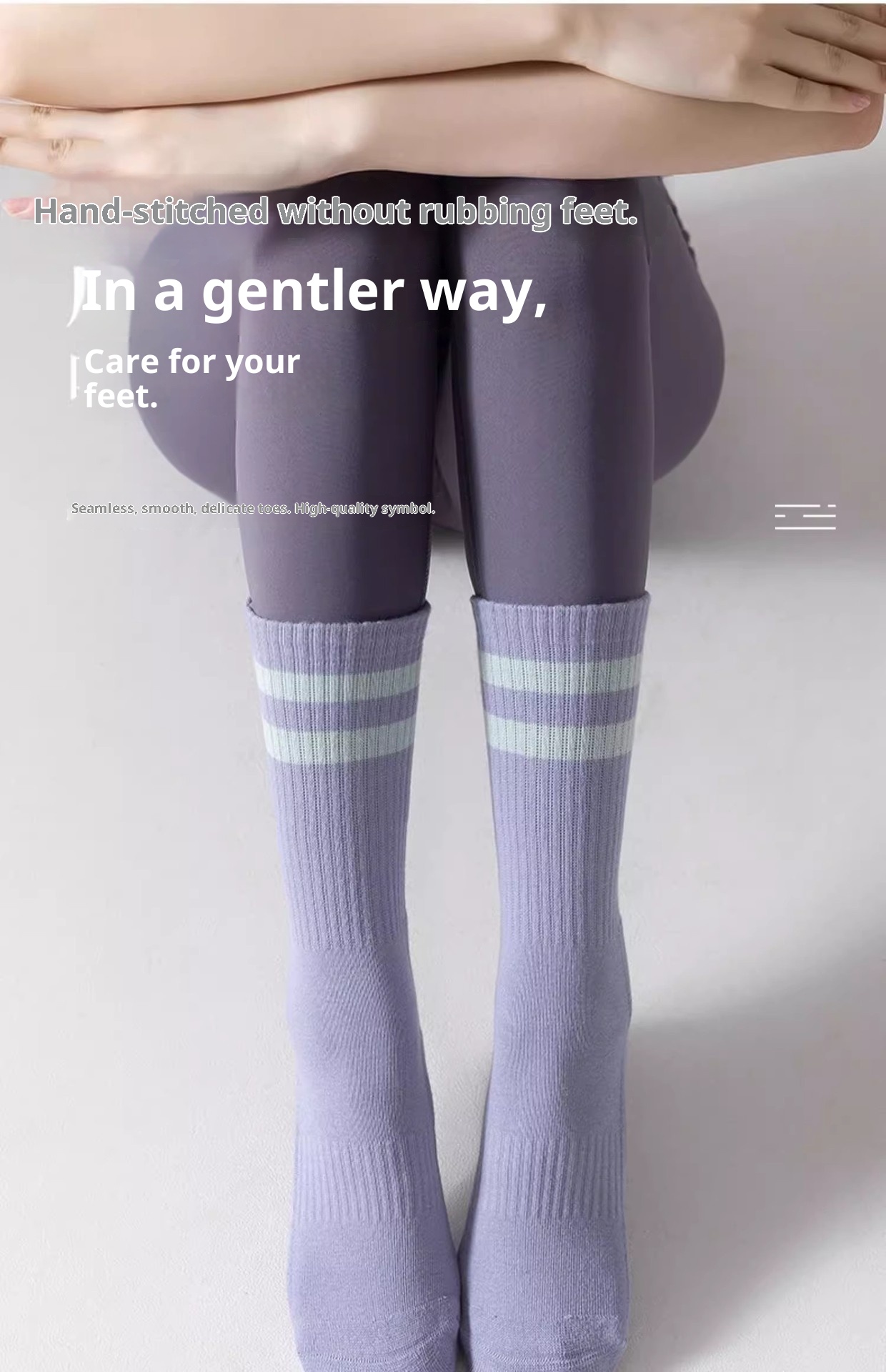 001 Yoga Professional Damen Pilates Verdickte Sport Fitness Laufseil Springseil Hochdruck Anti-Rutsch Socken_voghion.com