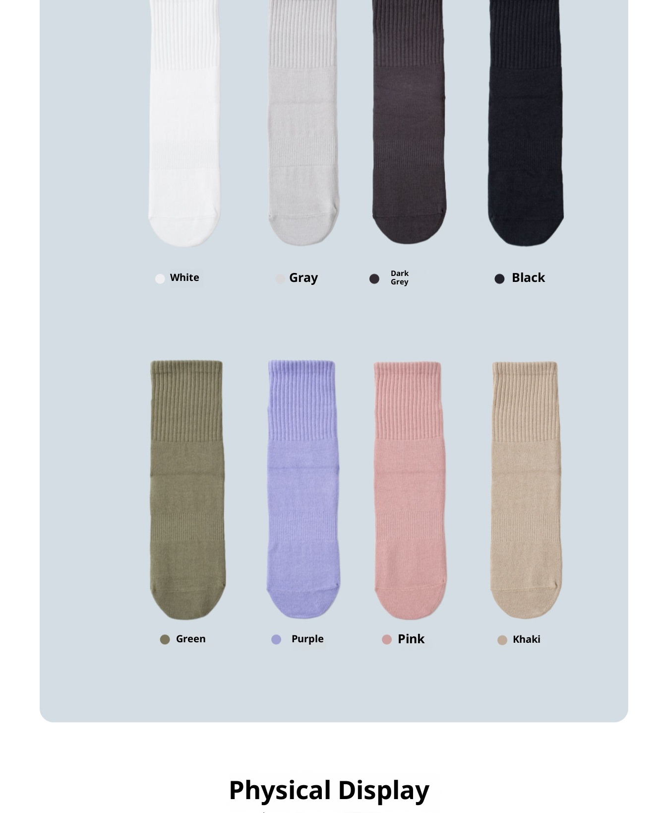 Chaussettes de yoga professionnelles pour femmes, automne et hiver, en silicone antidérapant, idéales pour le sport, le fitness, la danse et le Pilates._voghion.com