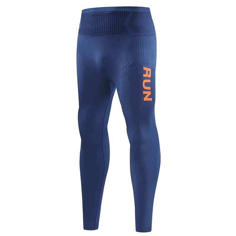 001 Compression Unisex Sports Quick-Dry Breathable Marathon Training Yoga Fitness Elastic Running Tight Long Pants_voghion.com