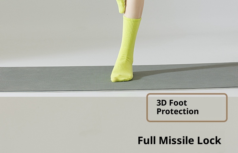 Chaussettes de sport 001 Yoga antidérapantes professionnelles mi-mollet en coton pour femmes, idéales pour l'automne et l'hiver, le fitness, la danse et le Pilates._voghion.com