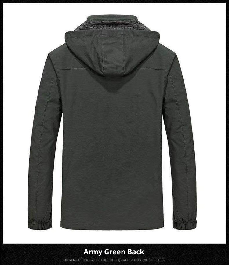 ActiveGo ActiveGo Europeo Americano Transfrontaliero 2025 Primavera e Autunno Nuovo Stile Uomo di Mezza Età Versatile Casual Impermeabile All'Aperto_voghion.com