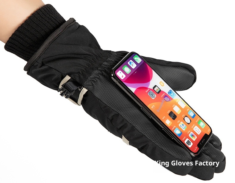 ActiveGo Cotton Gloves For Men And Women, Winter Warm Fleece-Lined Thickened Cycling Motorcycle Touchscreen Skiing Mountaineering_voghion.com