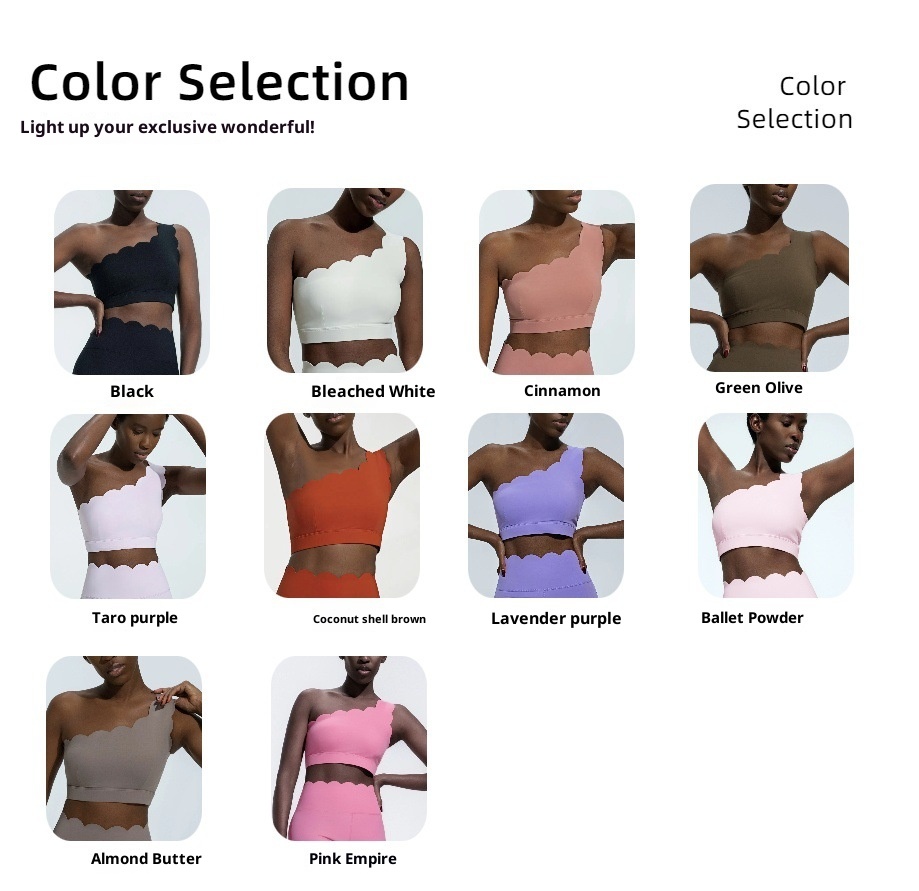 001 Schulterfreies Spitzentop, schweißableitend, eng anliegend, atmungsaktiv, angenehmes Tragegefühl, dünn, ideal für Sport, Outdoor, Fitness und Yoga_voghion.com