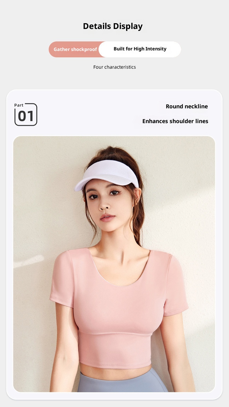 001 Juyitang Beauty Back Clothing Slimming Sports Top Naked Feel With Chest Pad Yoga Set Women_voghion.com