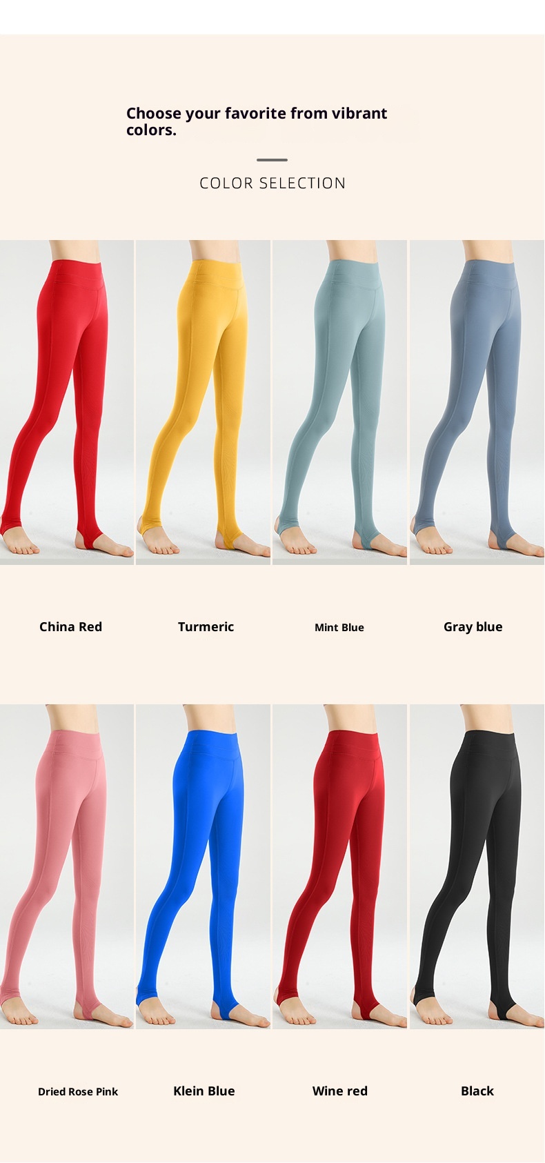 001 Yoga Pants For Women Winter High Waist Hip Lift Bare Sensation Professional Tummy Control Slimming Sports Fitness Footed_voghion.com