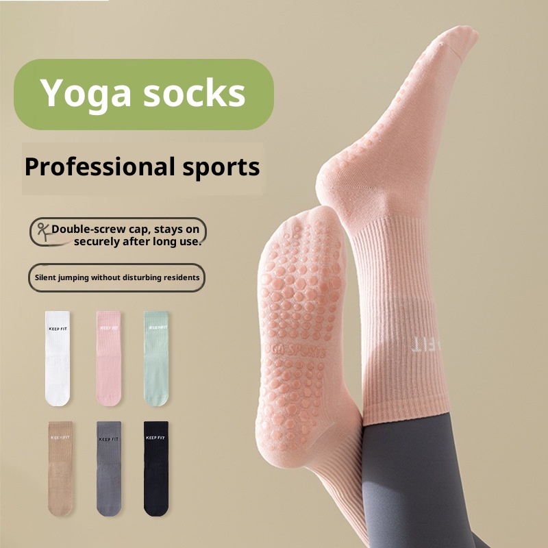 001 001 Yoga For Women Professional Non-Slip Sports Mid-Calf Spring And Autumn Pilates Fitness Summer Pair With Shark Pants Long_voghion.com