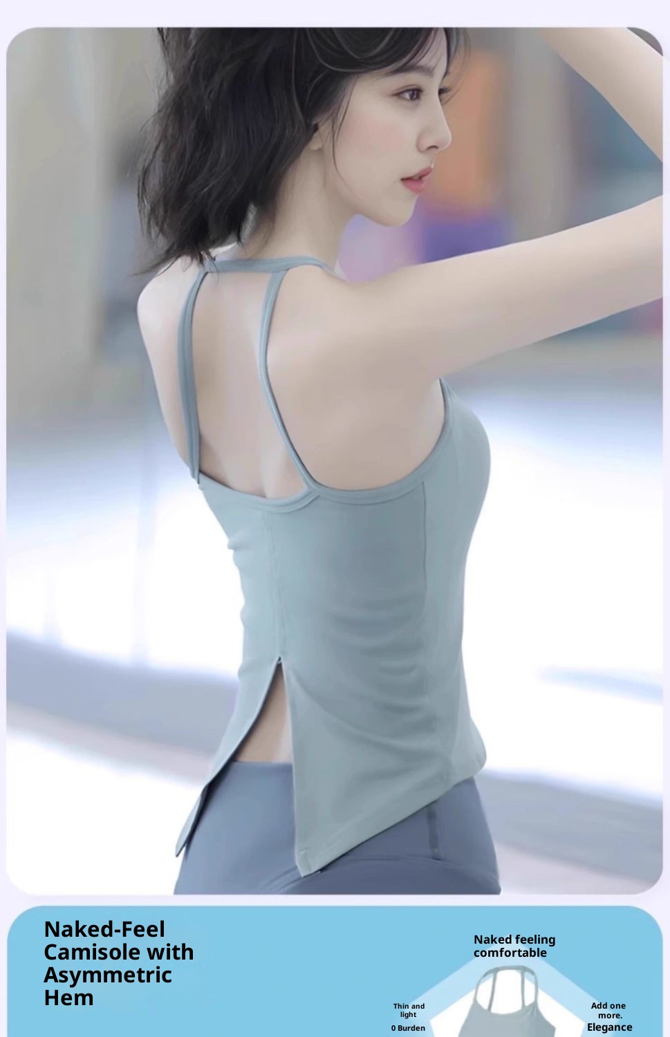 001 Yoga-Bekleidungsset Sommer 2025: Neues, hochwertiges Trainingstop und Sportweste für Damen_voghion.com