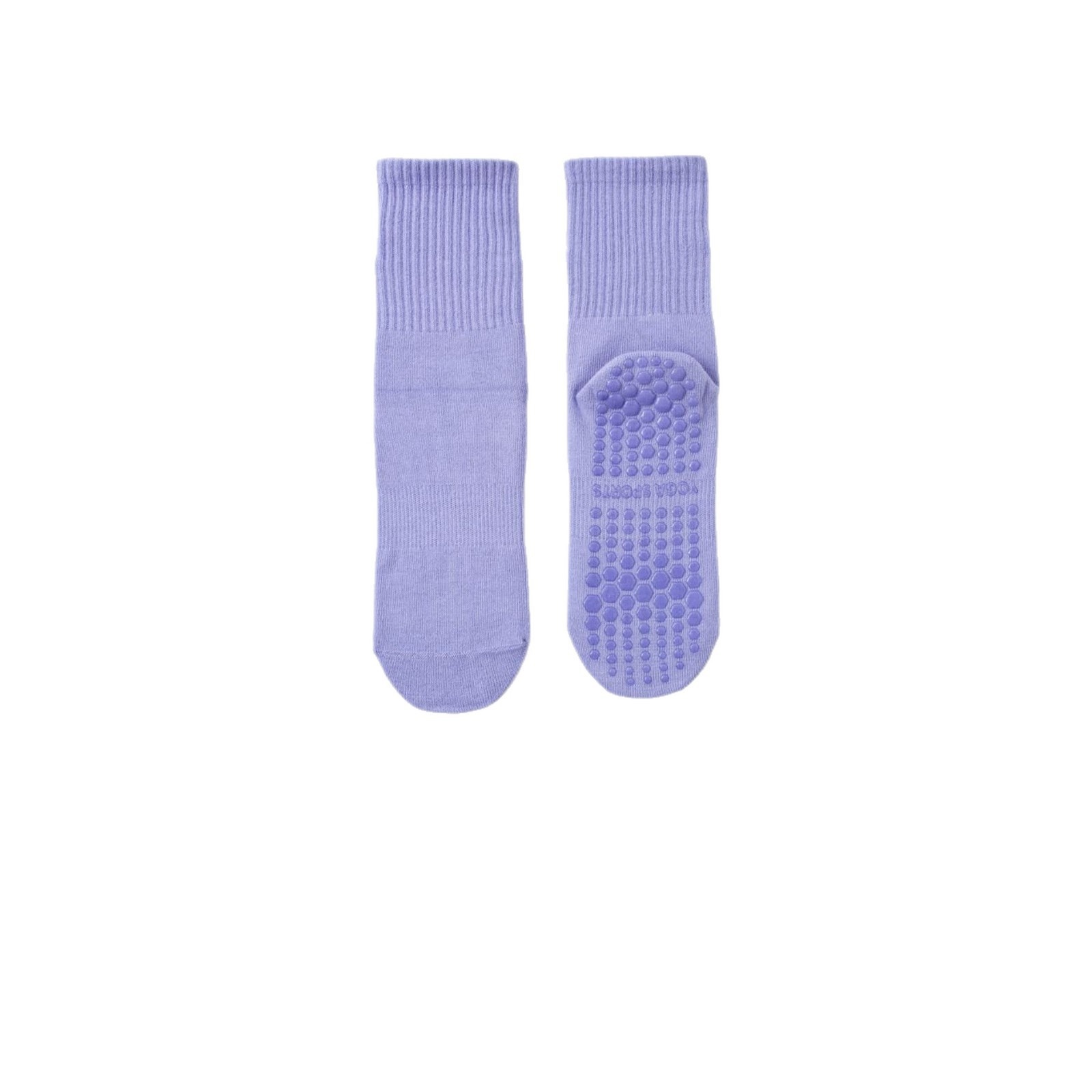 Chaussettes de yoga professionnelles pour femmes, automne et hiver, en silicone antidérapant, idéales pour le sport, le fitness, la danse et le Pilates._voghion.com