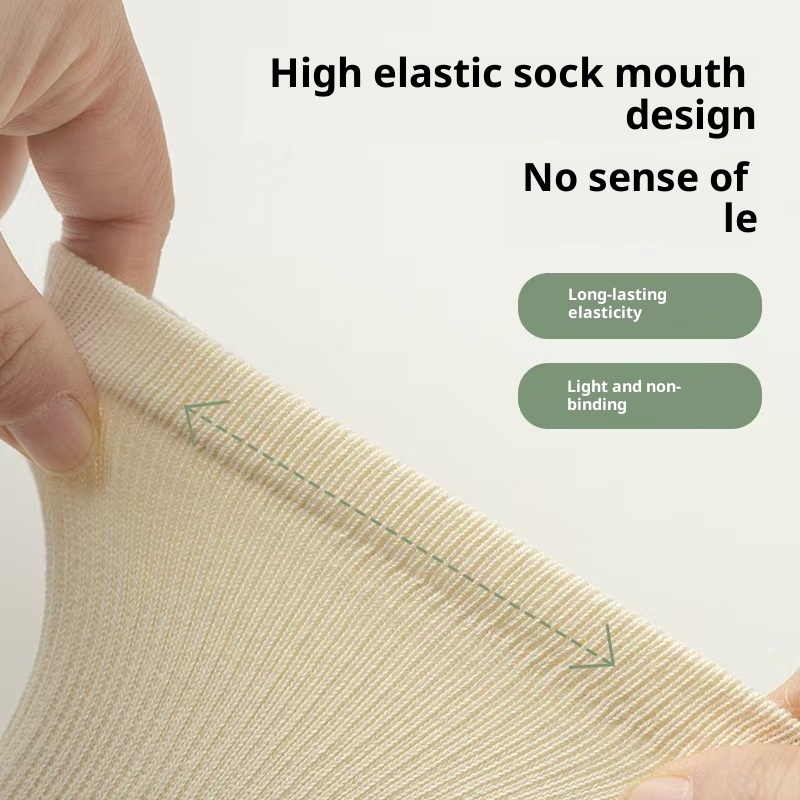 Chaussettes de yoga et de sport antidérapantes à cinq orteils, mi-mollet, pour le Pilates au sol, automne-hiver, avec séparation des orteils, style Zhuji, à clipser._voghion.com