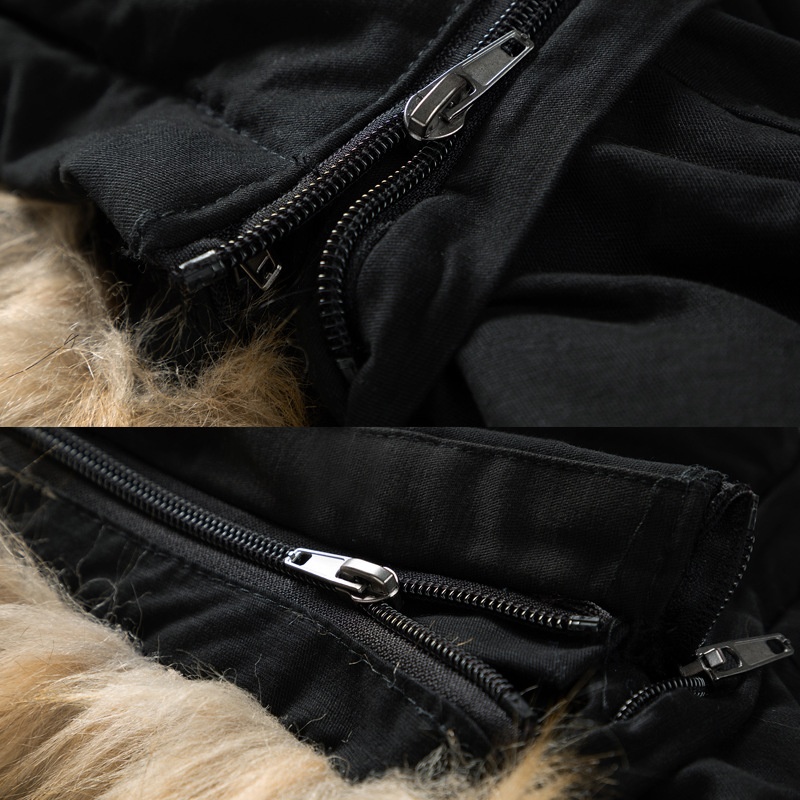 ActiveGo ActiveGo Autunno Inverno Transfrontaliero Europeo Americano Lungo Lavato Foderato in Pile Casual Cappotto Commercio Estero Giacca da Uomo All'ingrosso_voghion.com