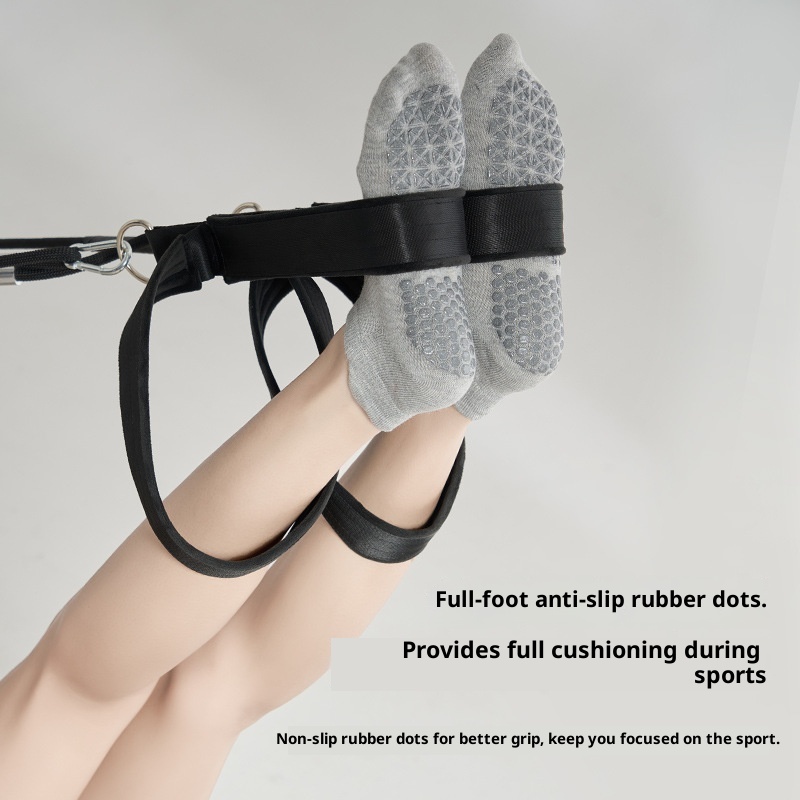 001 2025 Nouvelles chaussettes de sport antidérapantes pour femmes, idéales pour le yoga, le pilates et le Pilates, en silicone, pour l'automne et l'hiver. Vente en gros._voghion.com