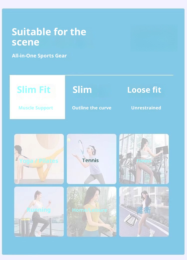 001 Yoga-Bekleidungsset Sommer 2025: Neues, hochwertiges Trainingstop und Sportweste für Damen_voghion.com