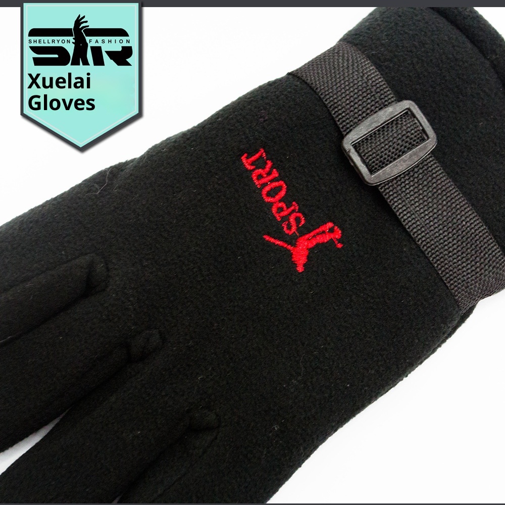 ActiveGo Outdoor Men's Sports Mountaineering Skiing Cycling Women's Winter Warm Windproof Gloves Cold-Proof Fleece_voghion.com