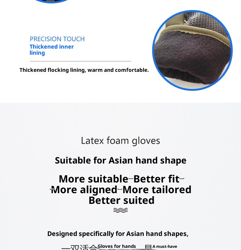 ActiveGo Winter Cycling Gloves Touchscreen Men And Women Outdoor Warm Sports Cold-Proof Fleece Skiing Couple Style Adult_voghion.com