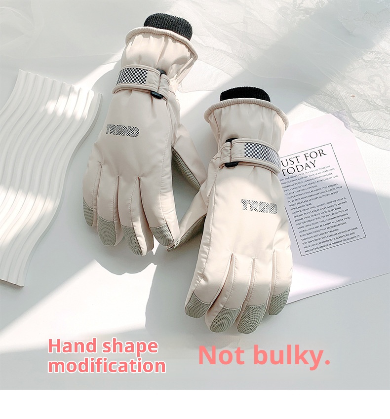 ActiveGo Ski For Men And Women, Winter Fleece-Lined Thickened Outdoor Sports Riding Mountaineering Windproof Waterproof Anti-Slip_voghion.com