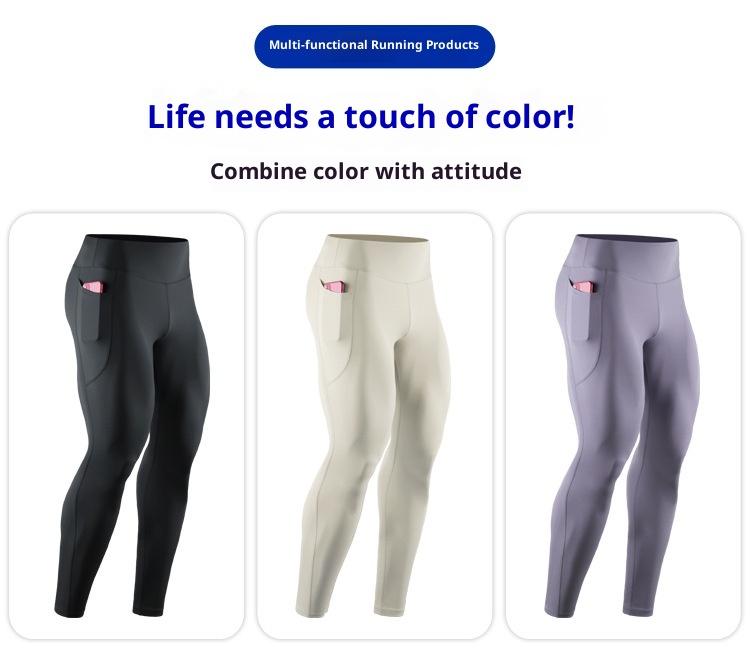 001 Men's Shark Running Tight Yoga Marathon Compression Waist Track And Field High Elastic Pants_voghion.com
