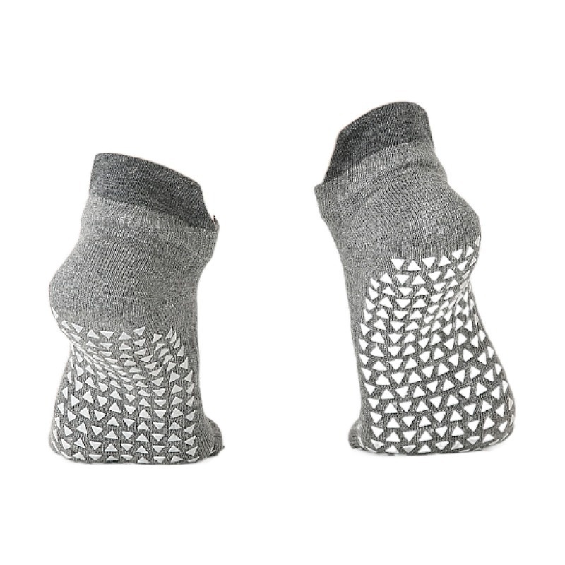 001 Professionelle, rutschfeste, mittelhohe Baumwoll-Sportsocken für Damen mit fünf Zehen, ideal für Yoga und Yoga._voghion.com