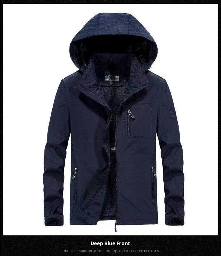 ActiveGo ActiveGo Europeo Americano Transfrontaliero 2025 Primavera e Autunno Nuovo Stile Uomo di Mezza Età Versatile Casual Impermeabile All'Aperto_voghion.com