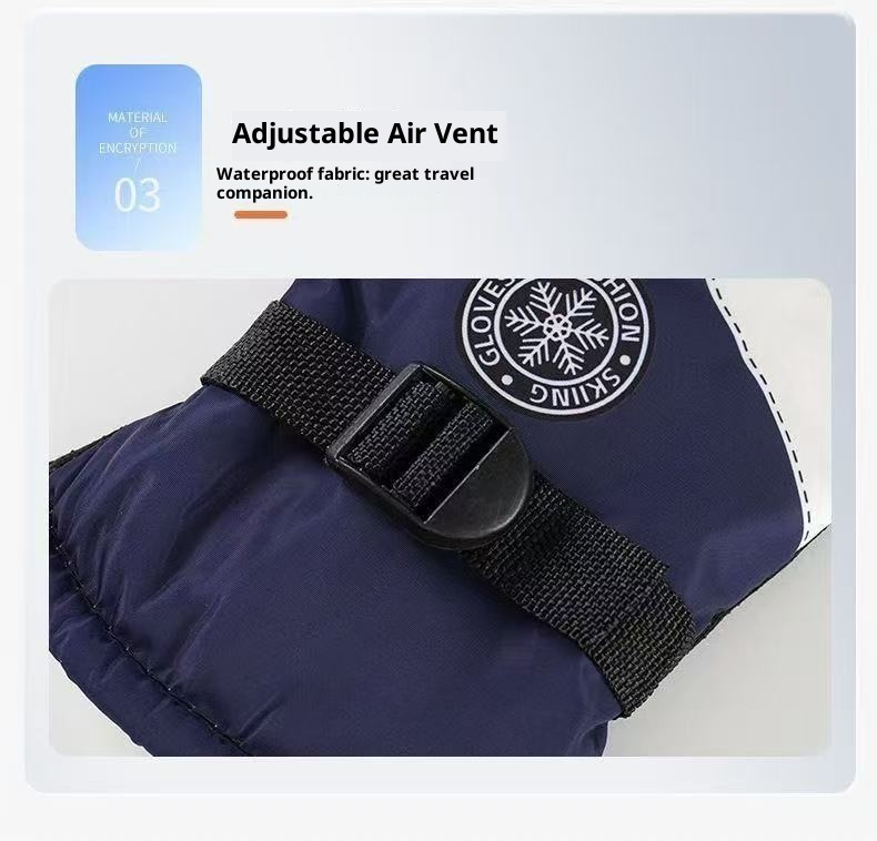 ActiveGo 2024 Nieuwe Winter Ski Touchscreen Heren en Dames Elektrische Fiets Fleece Gevoerde Warme Dikke Outdoor Rijhandschoenen_voghion.com