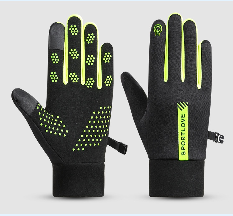 Gants chauds de sports d'hiver ActiveGo pour hommes et femmes, imperméables, doublés polaire, coupe-vent, résistants au froid, pour couples à cheval._voghion.com
