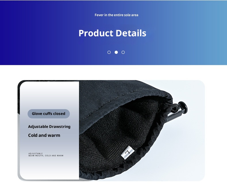 ActiveGo Cross-Border Gloves Cold-Proof Rechargeable Men And Women Skiing Riding Thickened Electric Heating Outdoor Essential_voghion.com