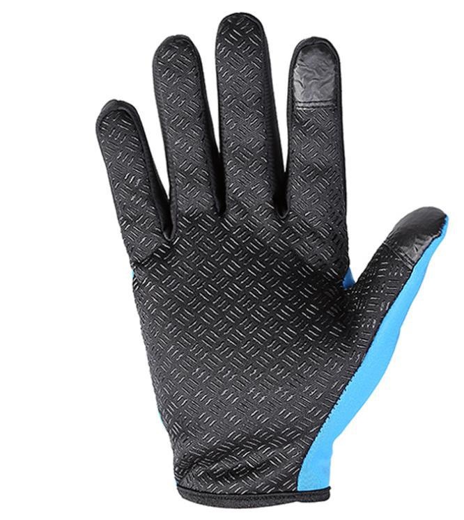 ActiveGo Autumn Winter Touch Screen Riding Men Women Fleece Outdoor Skiing Warm Waterproof Zipper Gloves_voghion.com