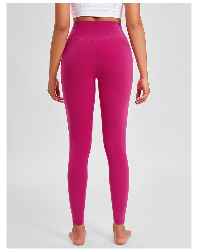 Legging de sport 001 en lycra spandex ultra-élastique effet mouillé, doux pour la peau, effet seconde peau, taille haute, effet push-up._voghion.com