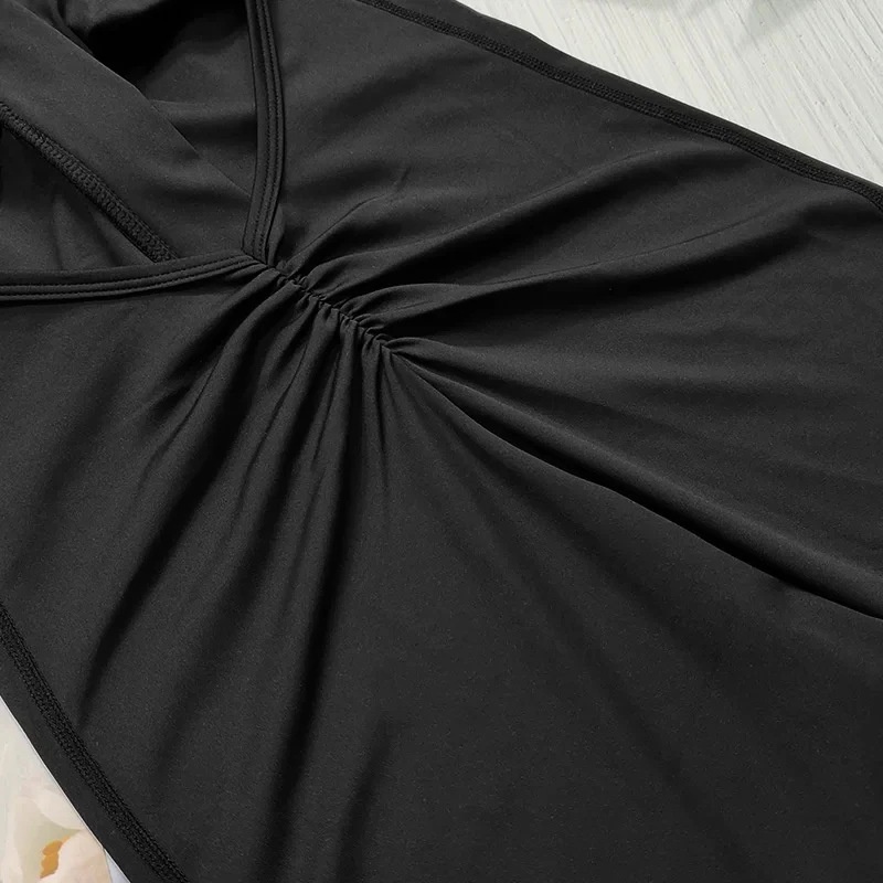 001 Abbigliamento sportivo fitness con cerniera posteriore e imbottitura per il torace, sensazione di nudità, sollevamento fianchi, yoga ad asciugatura rapida_voghion.com