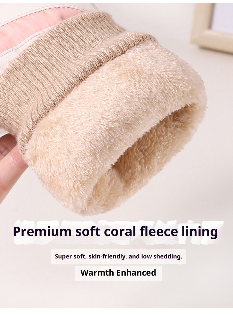 ActiveGo Ski For Men And Women, Winter Fleece-Lined Thickened Outdoor Sports Riding Mountaineering Windproof Waterproof Anti-Slip_voghion.com