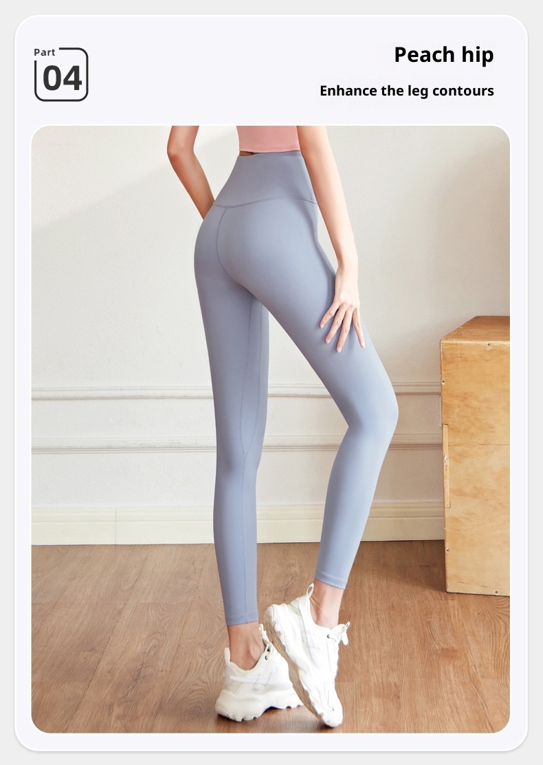 001 Juyitang Beauty Back Clothing Slimming Sports Top Naked Feel With Chest Pad Yoga Set Women_voghion.com