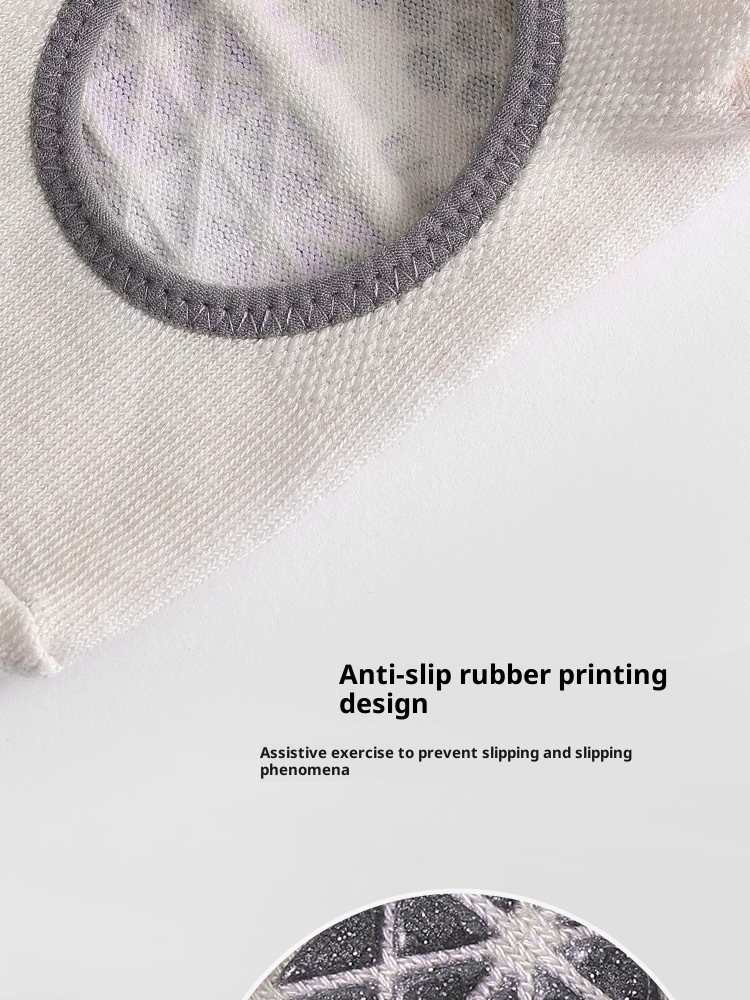 001 2025 Nouvelles chaussettes de sport antidérapantes pour femmes, idéales pour le yoga, le pilates et le Pilates, en silicone, pour l'automne et l'hiver. Vente en gros._voghion.com