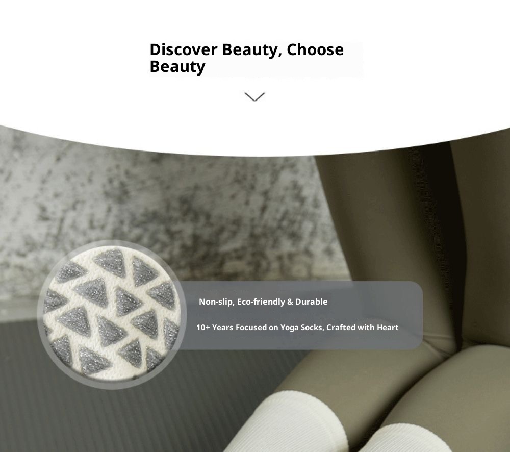 001 Long Tube Summer Professional Non-Slip Pilates Five-Toe Mid-Tube Yoga Sports Socks Fitness_voghion.com