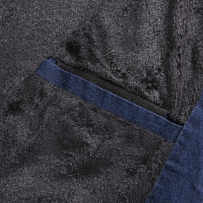 ActiveGo 2022 Primavera Otoño Nueva Chaqueta para Hombre Moda Estilo Europeo y Americano Casual Elástico Lavado Denim Top_voghion.com