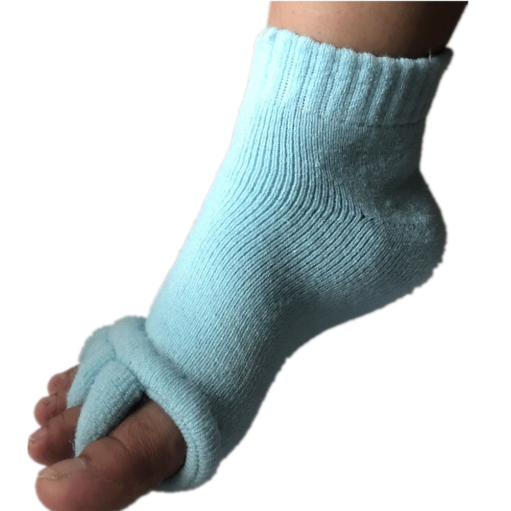 001 Cross-Border Source Free Shipping Yoga Women Toe Separator Five-Toe Open-Toe Socks Hallux Valgus Correction_voghion.com