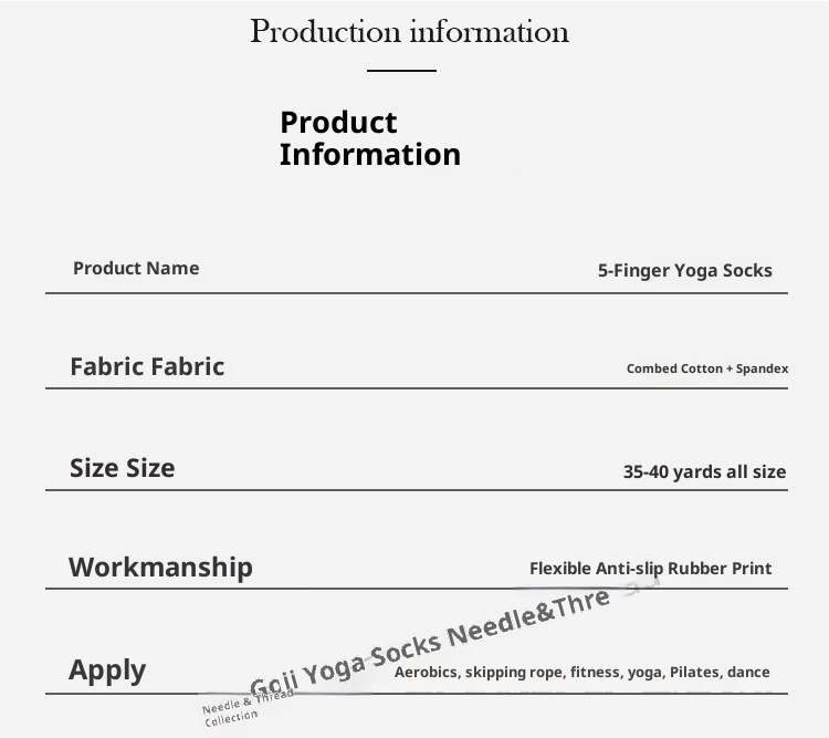 001 Calzini da yoga in cotone a cinque dita per donna, a metà polpaccio, autunno e inverno, nuovi separatori dita in gomma stampati con cartoni animati sportivi_voghion.com