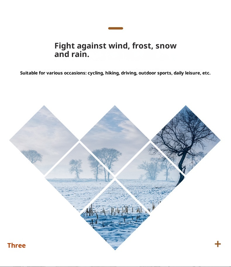 ActiveGo Touchscreen gebreide wollen tashoes voor mannen en vrouwen, herfst en winter buiten, winddicht, warm, verdikt, volwassen wanten_voghion.com