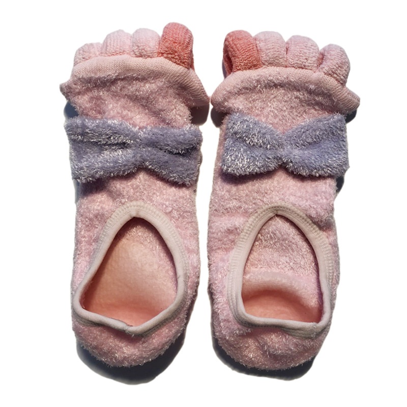 001 Cross-Border Source Free Shipping Yoga Women Toe Separator Five-Toe Open-Toe Socks Hallux Valgus Correction_voghion.com
