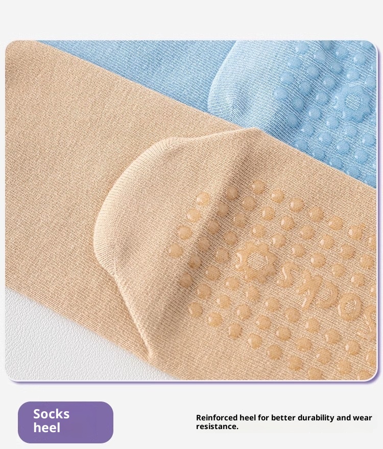 001 Spring Summer Yoga Mid-Calf Seamless Ruffled Edge Sports Non-Slip Running Pilates Thin Shock-Absorbing Fitness Socks_voghion.com