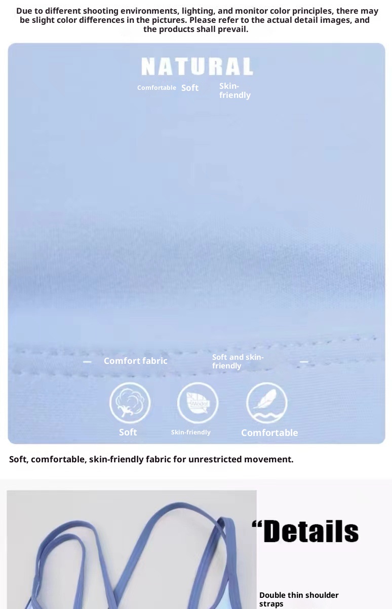 Top deportivo push-up para mujer, resistente a impactos, ideal para correr, entrenar y hacer ejercicio. Diseño de espalda de una pieza tipo top tipo sujetador deportivo para yoga._voghion.com