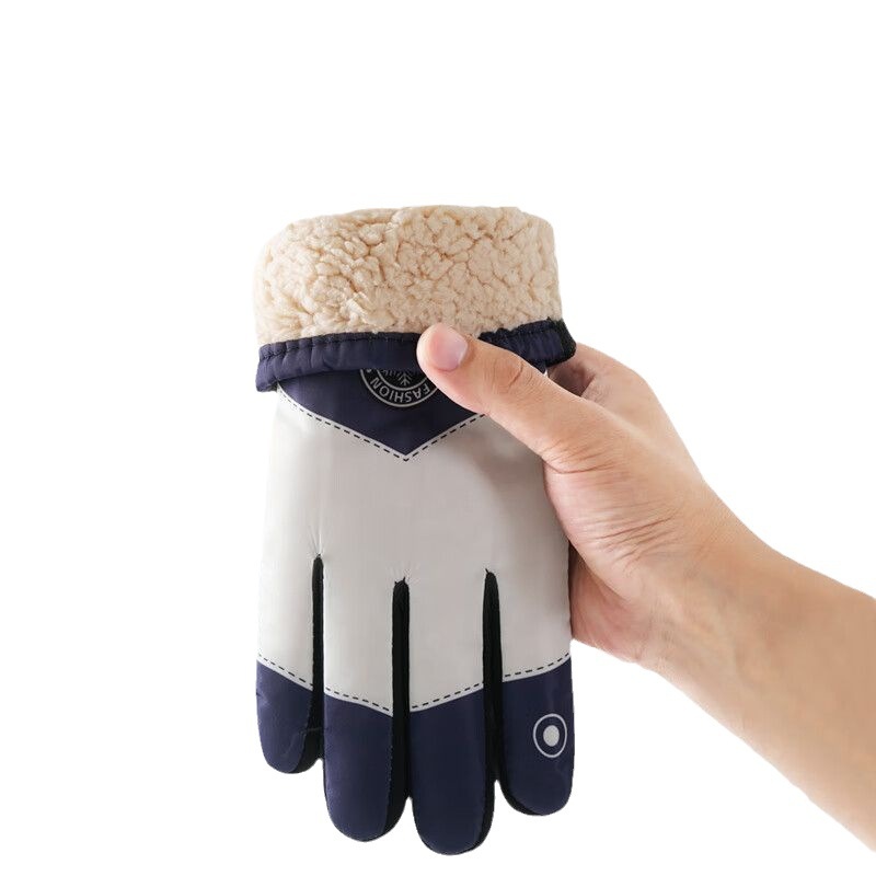 ActiveGo 2024 Nieuwe Winter Ski Touchscreen Heren en Dames Elektrische Fiets Fleece Gevoerde Warme Dikke Outdoor Rijhandschoenen_voghion.com