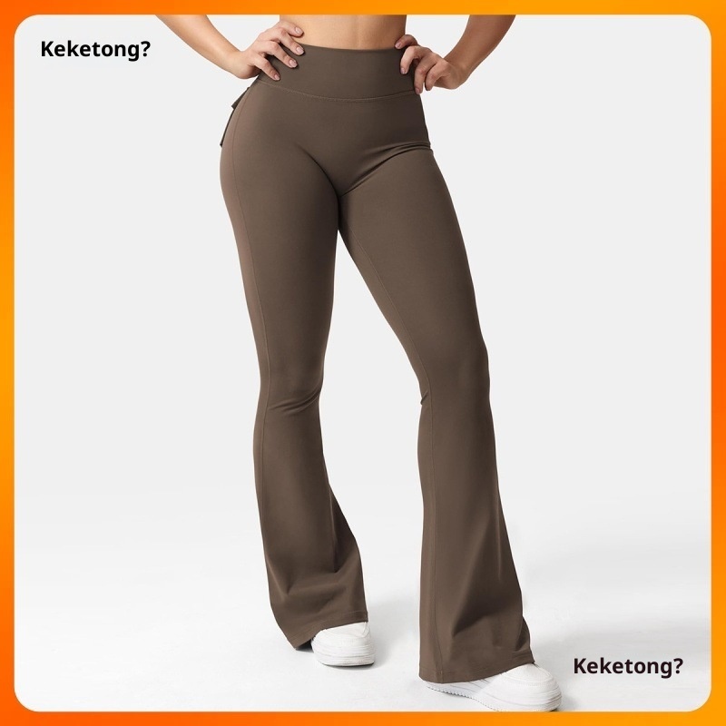 001 ✅Pantaloni da yoga con tasche, nuovi da lavoro, elastici, vita alta, sollevamento fianchi, aderenti, sensazione di nudità, ad asciugatura rapida, sportivi_voghion.com