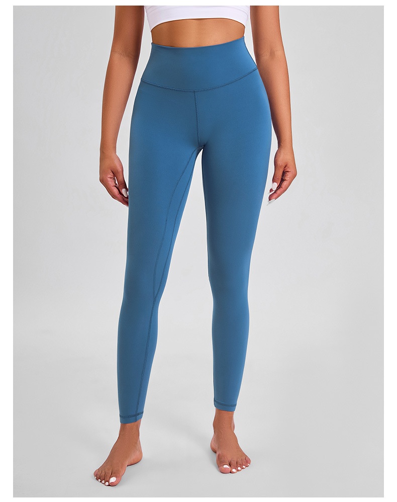 Legging de sport 001 en lycra spandex ultra-élastique effet mouillé, doux pour la peau, effet seconde peau, taille haute, effet push-up._voghion.com