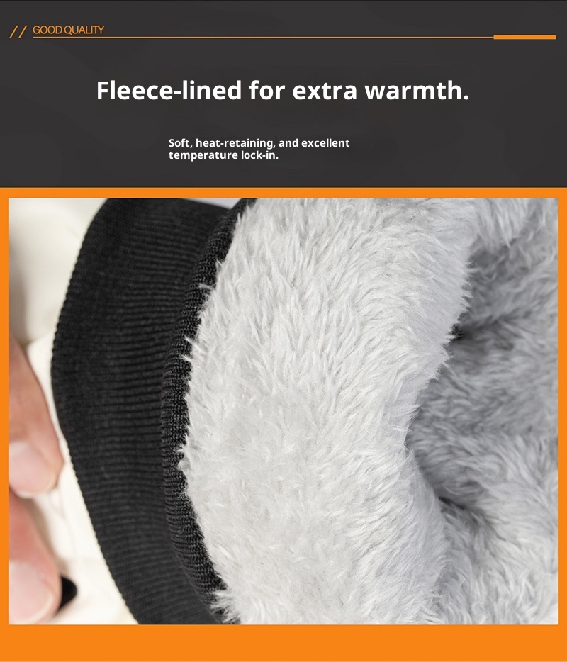 ActiveGo Ski For Men And Women, Outdoor Cycling Touchscreen, Fleece-Lined, Thickened, Warm, Winter Riding Anti-Slip Gloves_voghion.com