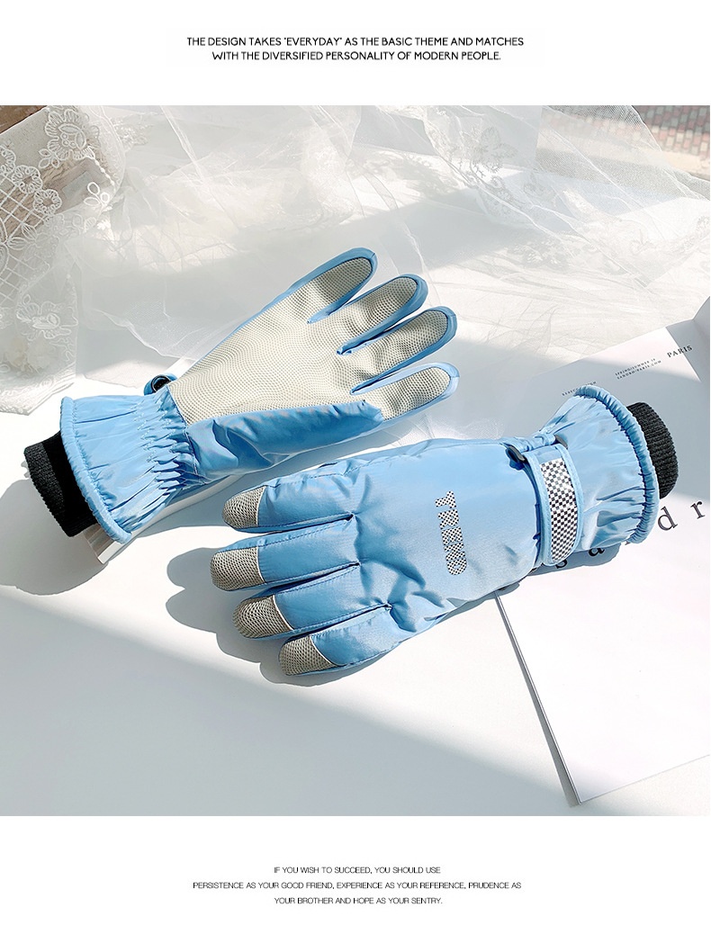 ActiveGo Ski For Men And Women, Winter Fleece-Lined Thickened Outdoor Sports Riding Mountaineering Windproof Waterproof Anti-Slip_voghion.com