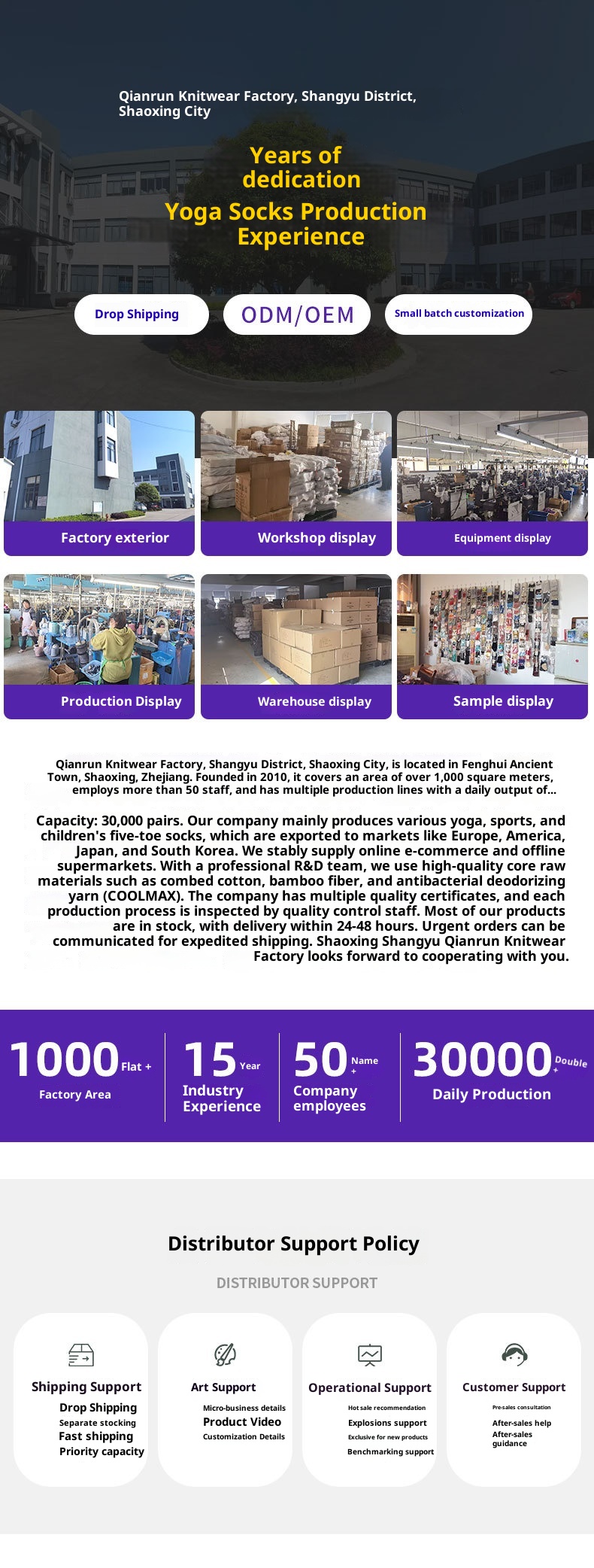 Chaussettes de yoga et de pilates mi-mollet pour femmes, style sport, à dégradé de couleurs, orteils séparés, absorbantes et antidérapantes. Modèle professionnel._voghion.com